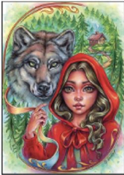 JACAROU CASSE-TÊTE 1000 PIÈCES - LE PETIT CHAPERON ROUGE - ARTISTE CHRISTINE KARRON #JPA-LRRH1000